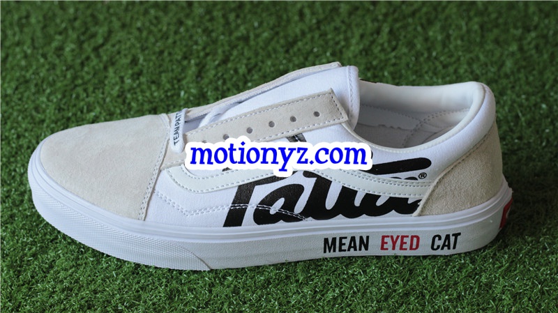 Patta x Van Mean Eyed Cat Old Skool White Suede